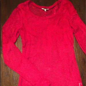 Lace long sleeve blouse